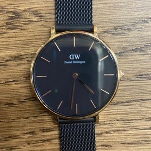 Daniel Wellington Rose Gold/Black Watch